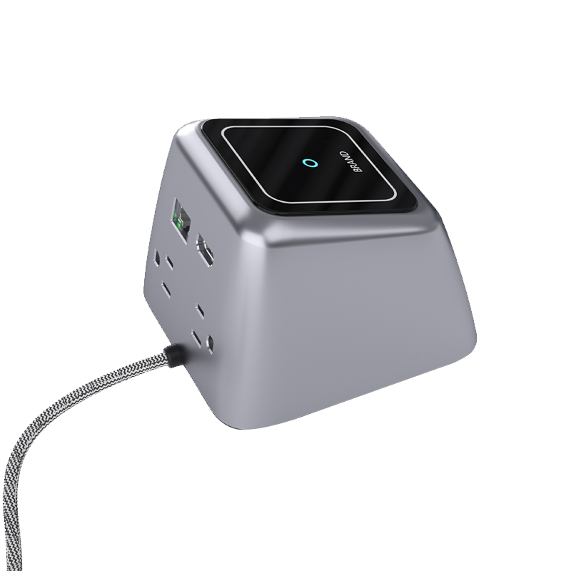 AC Charger+Hub+Wireless 65w
